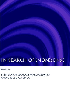 cover image of In Search of (Non)Sense